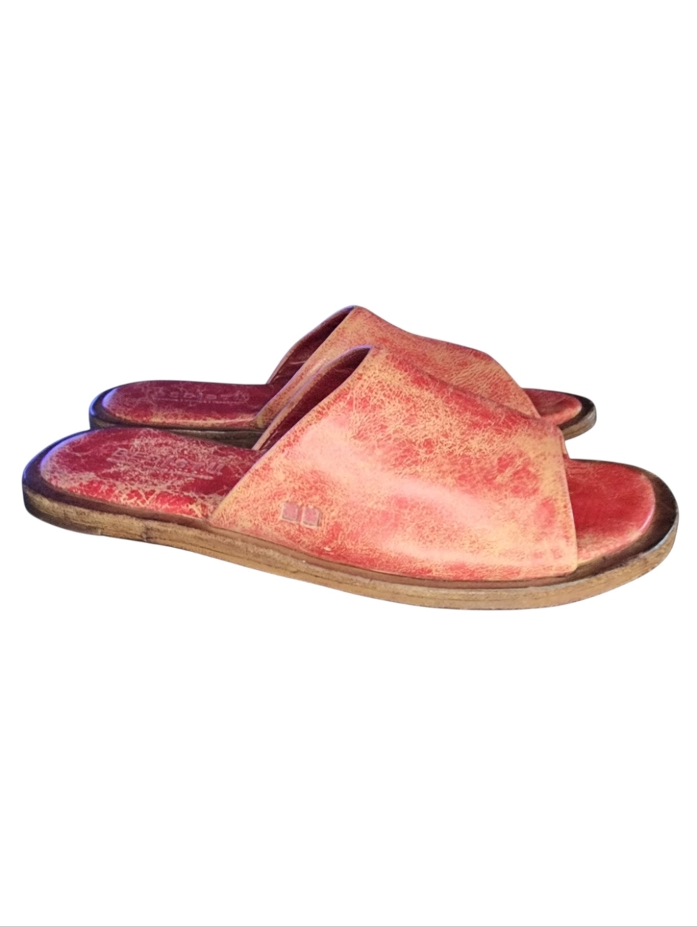 Bed Stu Kate Leather Slide Sandals, Womens 8.5 - Picture 2 of 11
